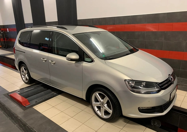 Volkswagen Sharan cena 46900 przebieg: 196000, rok produkcji 2012 z Grójec małe 106